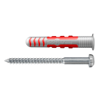 FISCHER FINLAND - Ruuvitulpat+ruuvit - DUOSEAL 8x48 S (pak = 25 kpl)