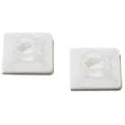 TRADEFORCE - Johdinsideankkuri 100 kpl - 20X20mm valkoinen