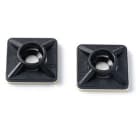 TRADEFORCE - Johdinsideankkuri 100 kpl - 20X20mm musta