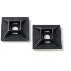 TRADEFORCE - Johdinsideankkuri 100 kpl - 28X28mm musta