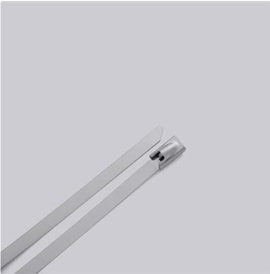 TRADEFORCE - Johdinside teräs 100 kpl - 304 Ruost. teräs 7,9x360