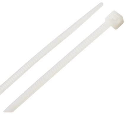 TRADEFORCE - Johdinside 100 kpl - 3,6x370, ei UV, luonnonval.