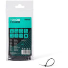 TRADEFORCE - Johdinside 100 kpl - 2,5x100, UV extra, musta