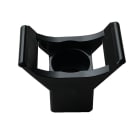 TRADEFORCE - Johdinsideankkuri - 23x13,6x17,5mm, 100 kpl, musta