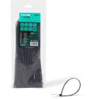 TRADEFORCE - Johdinside 100 kpl - 4,8x250 musta