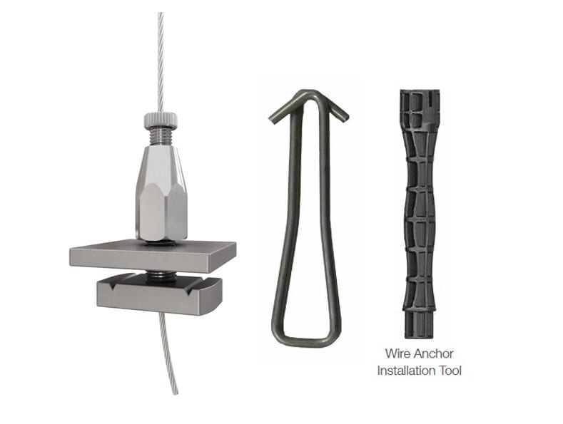 TRADEFORCE - Ripustusvaijeri - Ilmastointilaite kiinnityssrj.