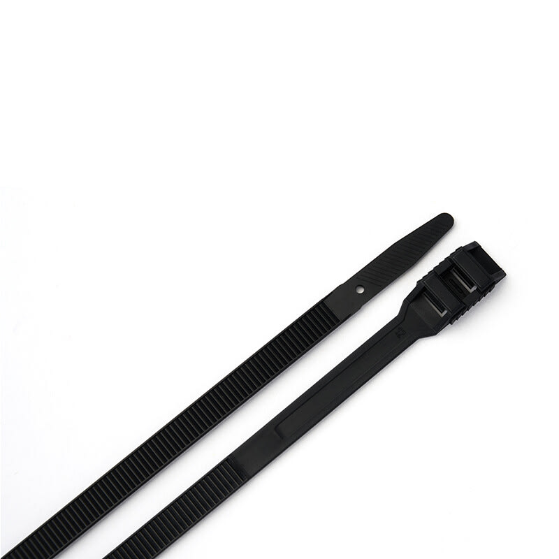 TRADEFORCE - Johdinside 100 kpl - 8.6X180 kaksoisluk. UV PA66