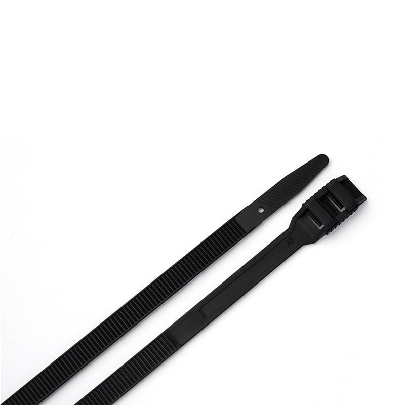 TRADEFORCE - Johdinside 100 kpl - 8.6X180 kaksoisluk. UV PA66