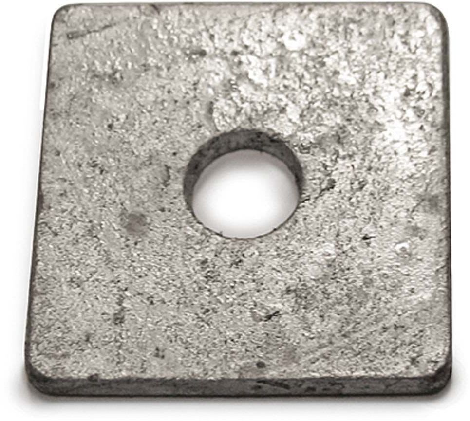 TERÄSTARVIKE - Neliöaluslevy DIN 436 ZNK - M12 KS, 50x50x5