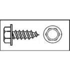 ETRA - LVI-ruuvi 100 kpl - DACROLIT7x70Laipallinen