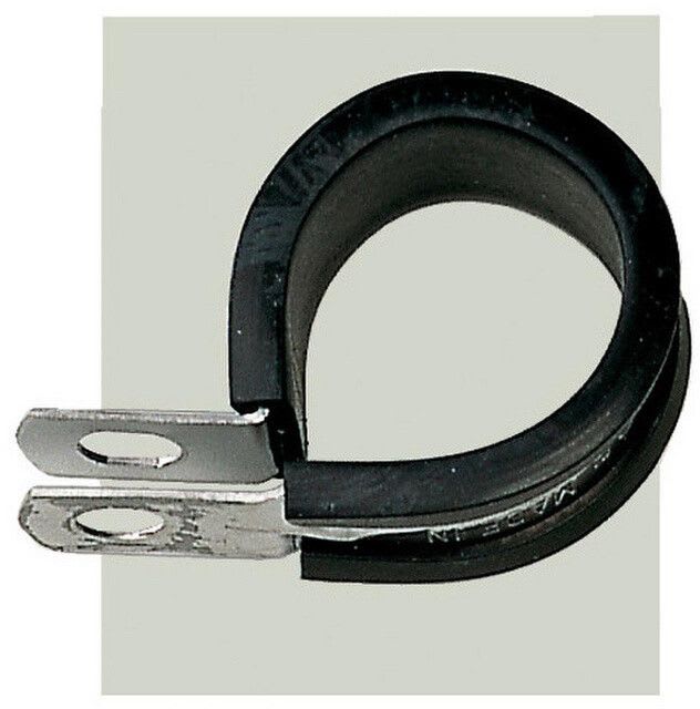 FERROMETAL - Asennusside, 100 kpl - PUTKENSIDE KUMISUOJALLA 8MM