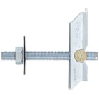 FERROMETAL - Levyseinäkiinnike 50 kpl - KIPPIANKKURI ZN M8X100