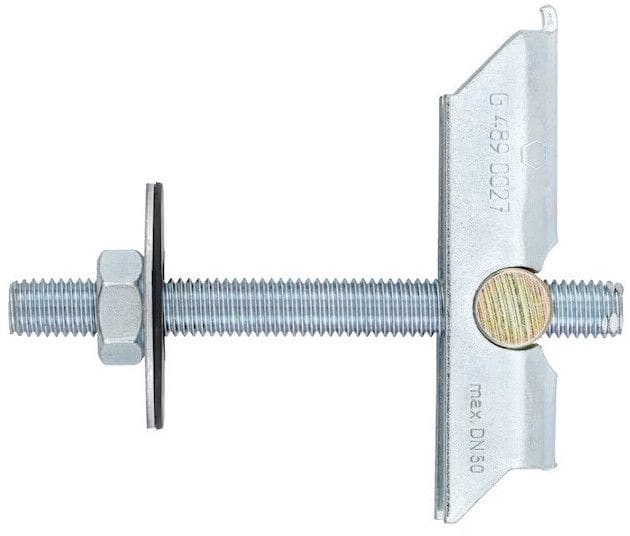 FERROMETAL - Levyseinäkiinnike 25 kpl - KIPPIANKKURI ZN M10X100
