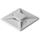 HELLERMANNTYTON - Johdinsideankkuri tarra kiinn. - MB3A 19x19 LUONN.VAL