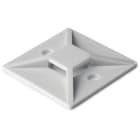 HELLERMANNTYTON - Johdinsideankkuri tarra kiinn. - MB4A 28x28 LUONN.VAL