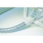 HELLERMANNTYTON - Sidontaspiraali hopea 17-21mm - HWPP20 25M HOP(sis.25m+työkalu