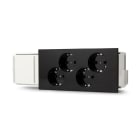 ENSTO - Kanavapistorasia Ensto eDuct - 4S/16A/IP20 UPR mus