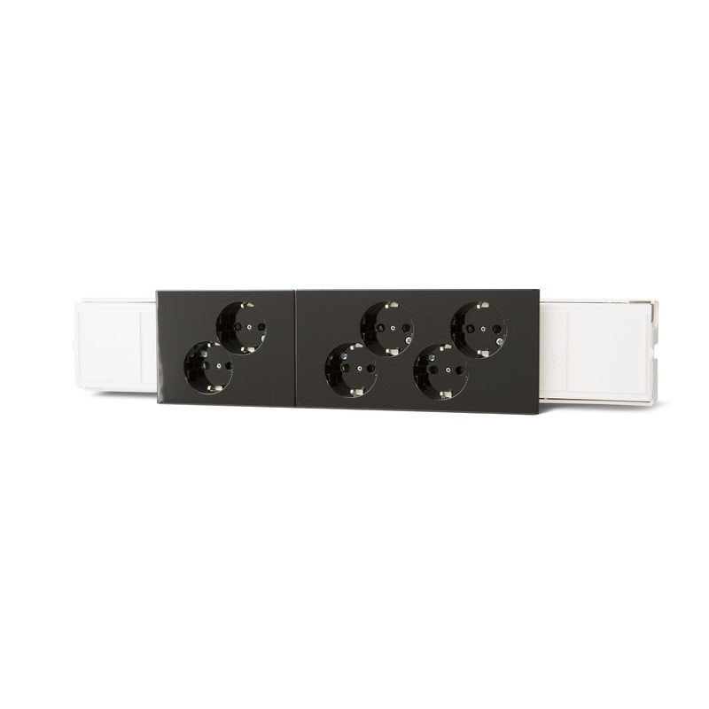ENSTO - Kanavapistorasia Ensto eDuct - 3-N 6S/16A/IP20 kyt UPR mus