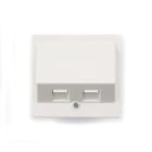 ENSTO - Kanavarasia Ensto eDuct - ADAPTERI, 2xRJ45, AMP