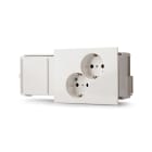 ENSTO - Kanavapistorasia Ensto eDuct - 2S/16A/IP20 kyt.UPR val