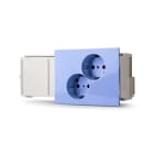 ENSTO - Kanavapistorasia Ensto eDuct - 2S/16A/IP20 kyt.UPR vaal.sin