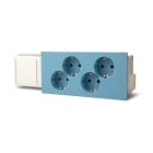 ENSTO - Kanavapistorasia Ensto eDuct - 4-os kytketty, vaaleansi