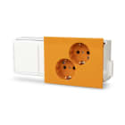 ENSTO - Kanavapistorasia Ensto eDuct - 2-os, oranssi