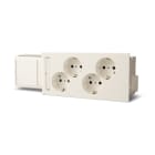 ENSTO - Kanavapistorasia DUCT - 4-os, valkoinen