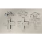 TRADEFORCE - Asennuslevy - Lankahyllyn asennustarvike