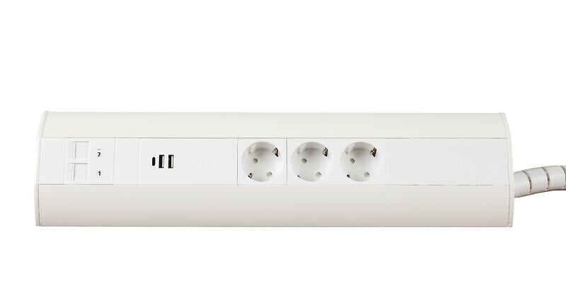 HEDTEC - Pistorasiapaneeli Pro45 - VDPS-TRI2-VA