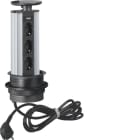 HAGER - Pistorasiapaneeli flexyoffice - G7043 uppo3PR ANTRAS 3m kaap.