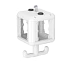 OBO BETTERMANN - Pistorasiapaneeli EGS - VH-4 LG RW.tyhjä. valk. PA