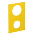 OBO BETTERMANN - Peitelevy EGS - VHF-P13.2-os.CEE.IP44.kelt.PVC