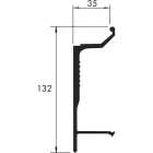 SCHNEIDER ELECTRIC - Seinäkannake Thorsman - TTA-KV 35