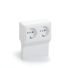 OBO BETTERMANN - Kaksois pistorasia - SL 20/110