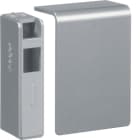 HAGER - Päätykappale tehalit.SL - SL200556 SL20x55 PC/ABS ALU