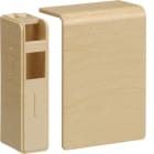 HAGER - Päätykappale tehalit.SL - SL200556 SL20x55 PC/ABS VAAH