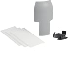 HAGER - T-kappale tehalit.SL - SL2005581 SL20x55 PC/ABS ALU