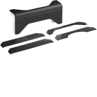 HAGER - Kulmakappale tehalit.SL - SL200558 SL20x55 PC/ABS MUS