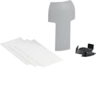 HAGER - T-kappale tehalit.SL - SL2008081 SL20x80 PC/ABS ALU