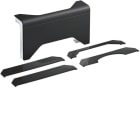 HAGER - Kulmakappale tehalit.SL - SL200808 SL20x80 PC/ABS MUS