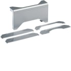 HAGER - Kulmakappale tehalit.SL - SL200808 SL20x80 PC/ABS ALU