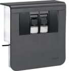 HAGER - Listapistorasia tehalit.SL - SL20080 2xRJ45 kat6 MUS