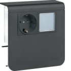 HAGER - Listapistorasia tehalit.SL - SL20080 PR+LED MUS