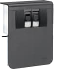 HAGER - Listapistorasia tehalit.SL - SL20115 2xRJ45 kat6 MUS