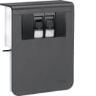 HAGER - Listapistorasia tehalit.SL - SL20115 2xRJ45 kat6 MUS