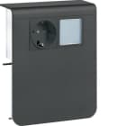 HAGER - Listapistorasia tehalit.SL - SL20115 PR+LED MUS