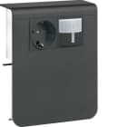 HAGER - Listapistorasia tehalit.SL - SL20115 PR+liiket. 180 MUS