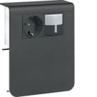 HAGER - Listapistorasia tehalit.SL - SL20115 PR+liiket. 180 MUS