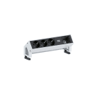 BACHMANN - Pistorasiapaneeli - DESK 2, 3x pr 1 x CM, Valk.